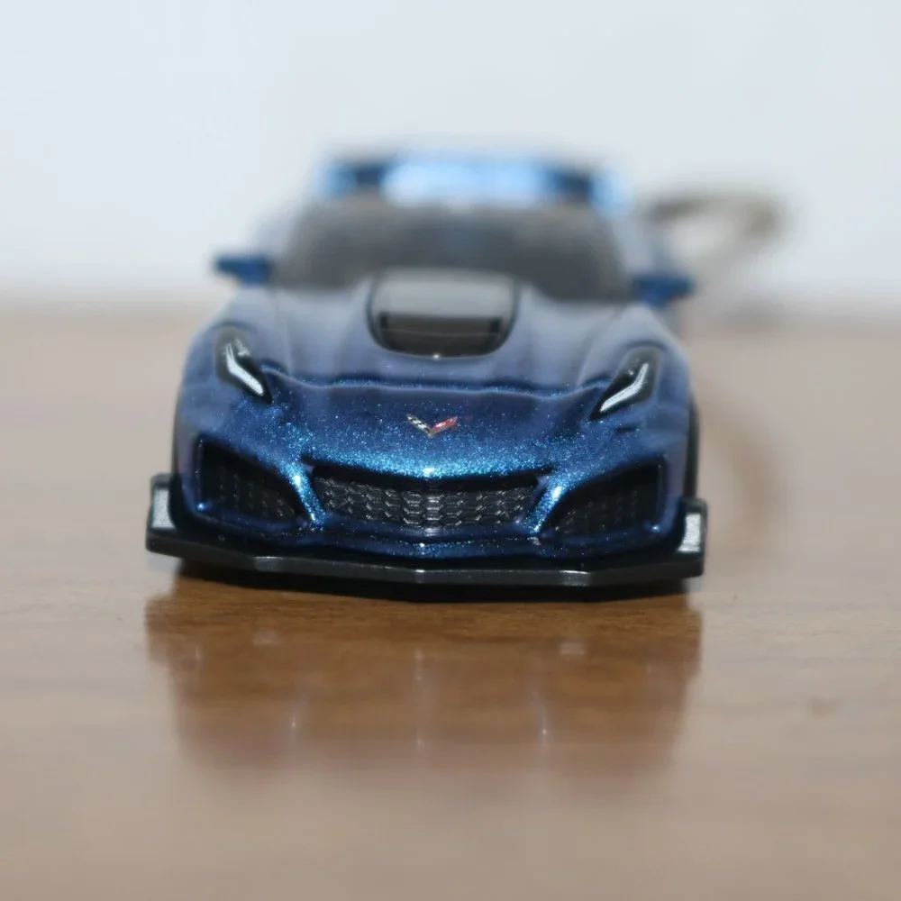 COPY - Hot Wheels Factory Fresh Corvette CUSTOM keychain